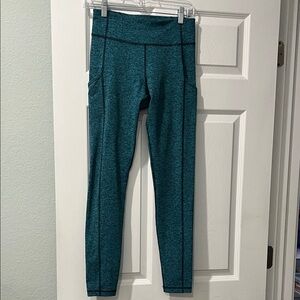 Express Blue Performance Leggings